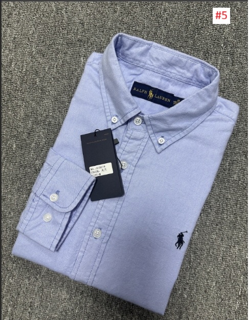 חולצה מכופתרת שרוולים ארוכים פולו ראלף לורן Ralph Lauren – תמונה 6