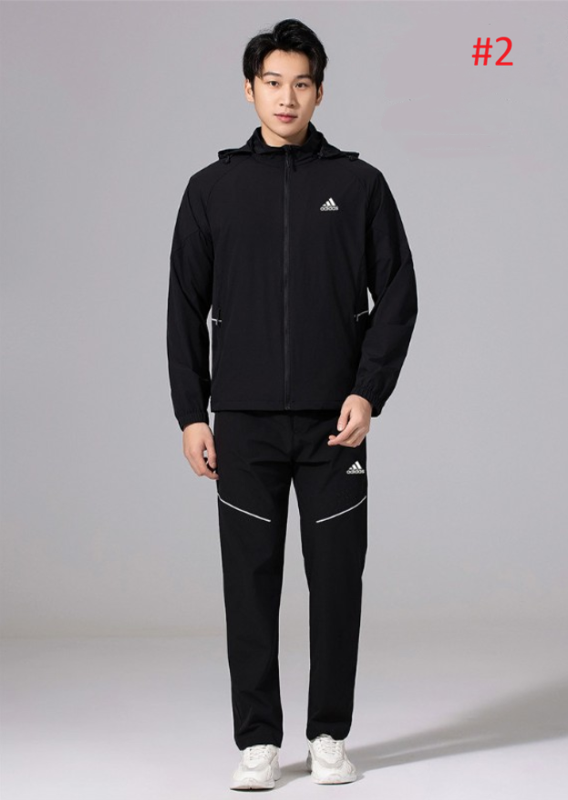 חליפת ספורט עם קפוצון לגברים אדידס ADIDAS – תמונה 3