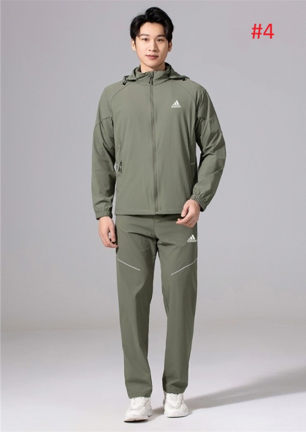 חליפת ספורט עם קפוצון לגברים אדידס ADIDAS – תמונה 5