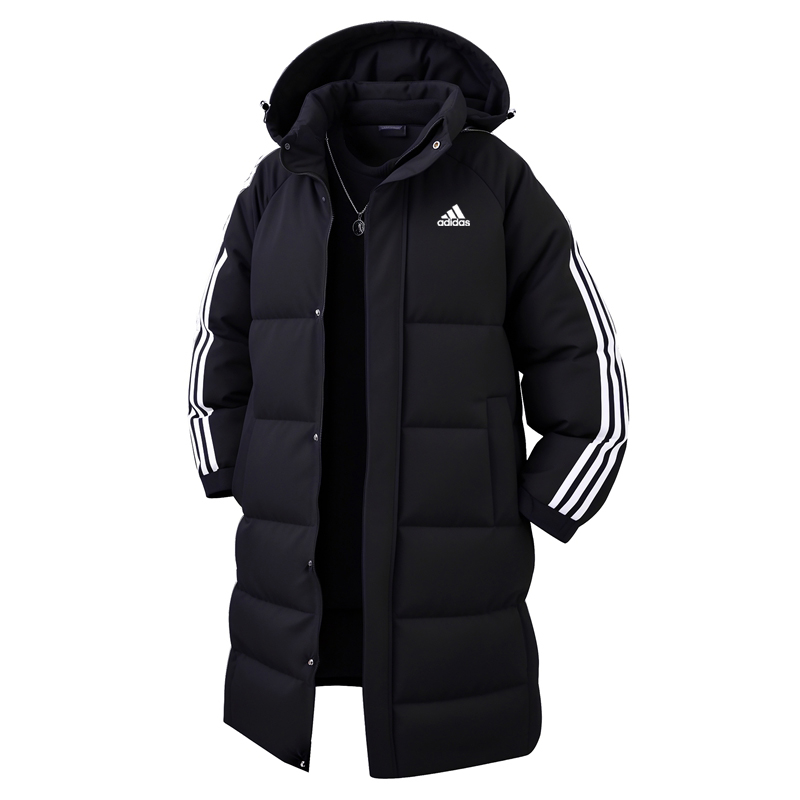 מעיל פוך ארוך לגברים מידות גדולות אדידס ADIDAS מעיל פוך ארוך לגברים מידות גדולות אדידס ADIDAS