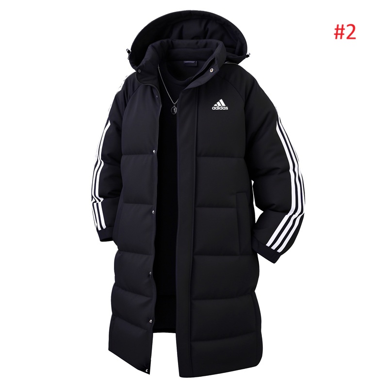 מעיל פוך ארוך לגברים מידות גדולות אדידס ADIDAS – תמונה 4