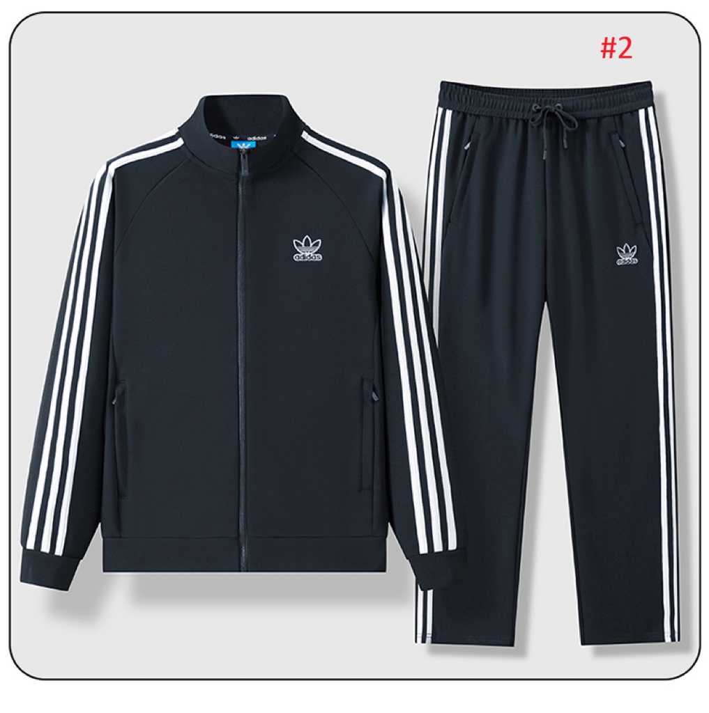 חליפת ספורט לגברים מידות גדולות אדידס ADIDAS – תמונה 3