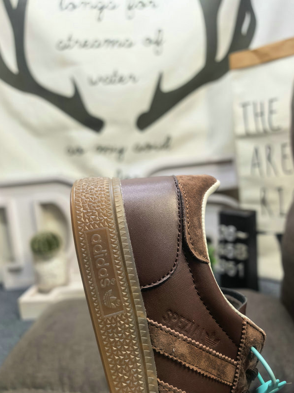 נעלי סניקרס אדידס דמוי עור גברים ADIDAS – תמונה 6