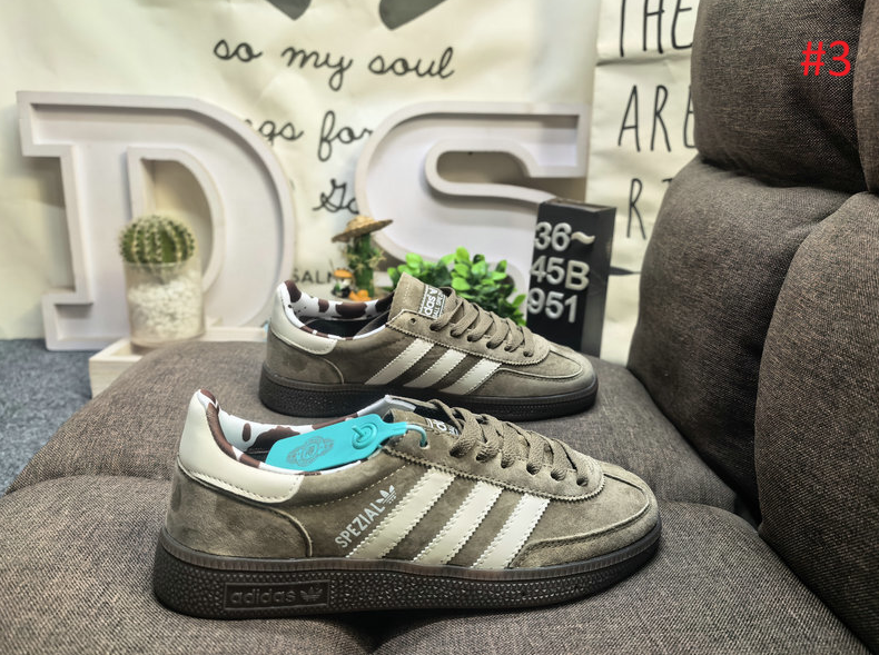 נעלי סניקרס אדידס דמוי עור גברים ADIDAS – תמונה 8