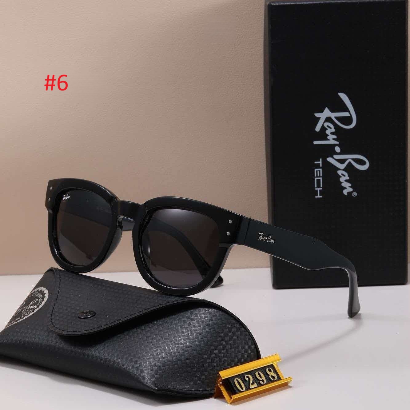 משקפי שמש מעוגלות לנשים ריי באן Ray Ban – תמונה 7