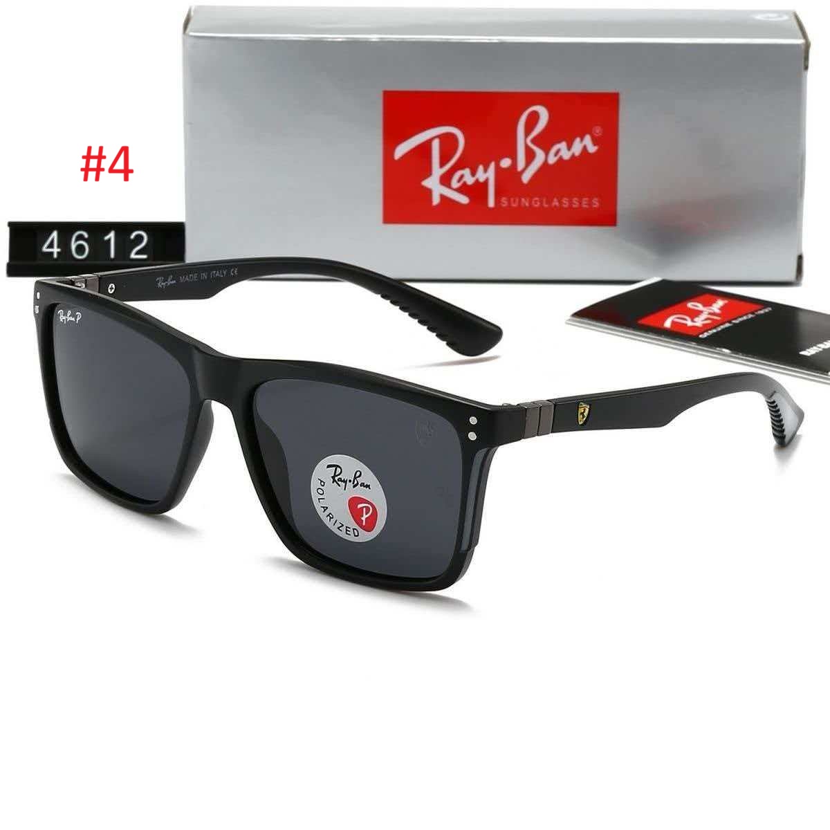 משקפי שמש מרובעות גברים ריי באן Ray Ban – תמונה 5