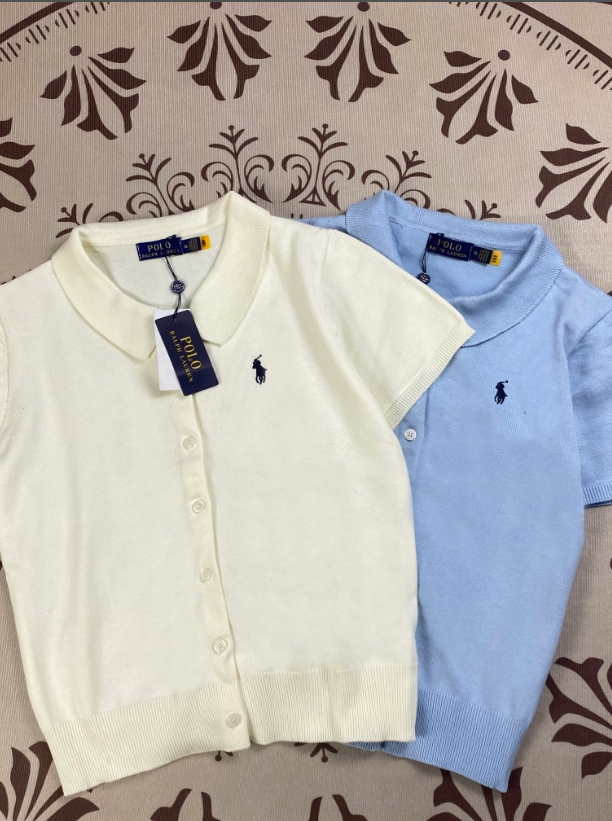 חולצת סריג מכופתרת לנשים פולו ראלף לורן Ralph Lauren – תמונה 8