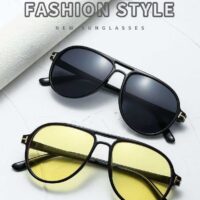 משקפי שמש מעוגלות לגברים