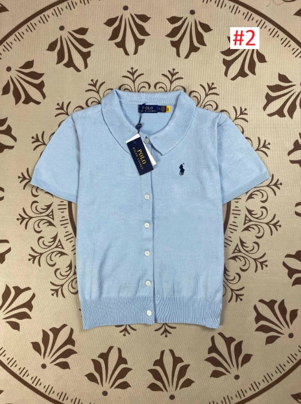 חולצת סריג מכופתרת לנשים פולו ראלף לורן Ralph Lauren – תמונה 4