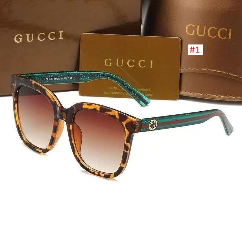 משקפי שמש מרובעות לנשים גוצי GUCCI – תמונה 2