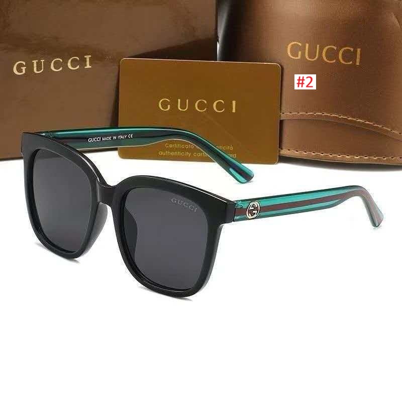 משקפי שמש מרובעות לנשים גוצי GUCCI – תמונה 3