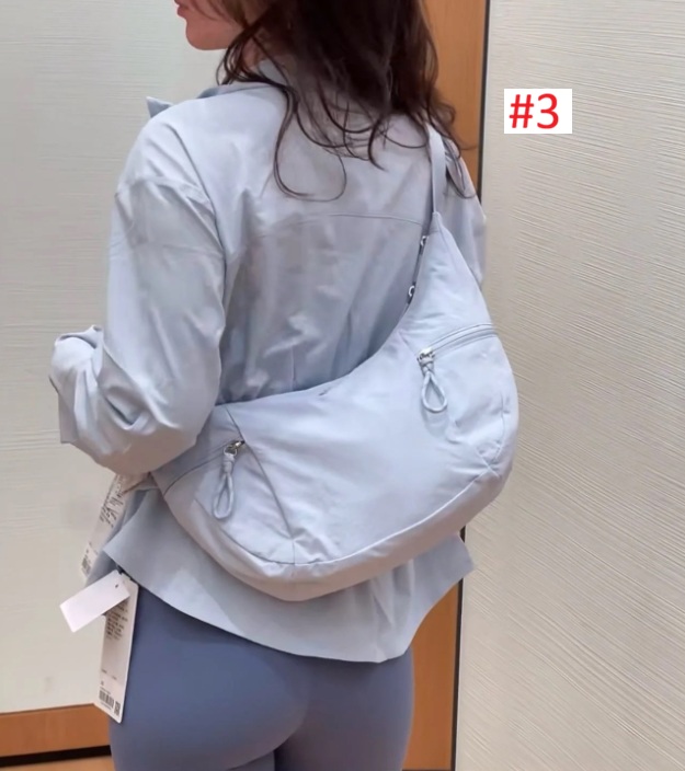 תיק צד מעוגל מניילון לולולמון LULULEMON – תמונה 6