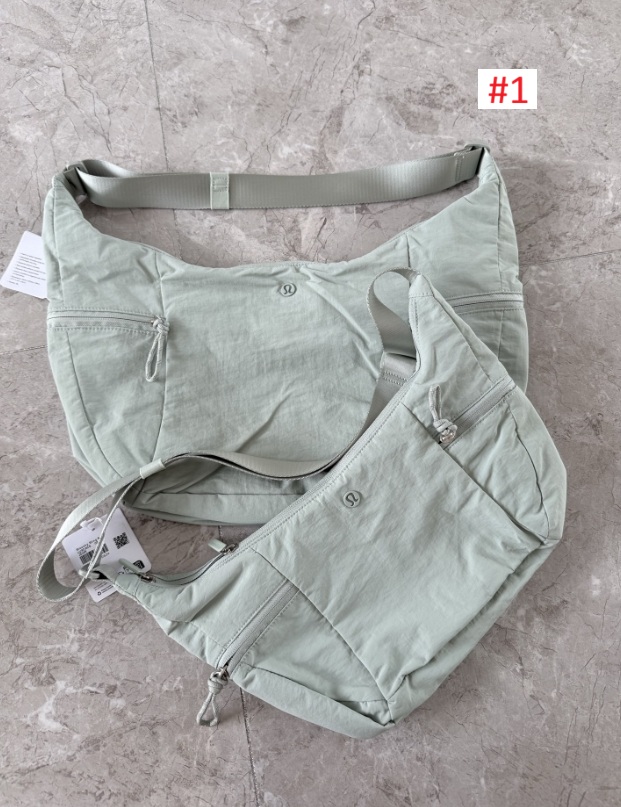 תיק צד מעוגל מניילון לולולמון LULULEMON – תמונה 2