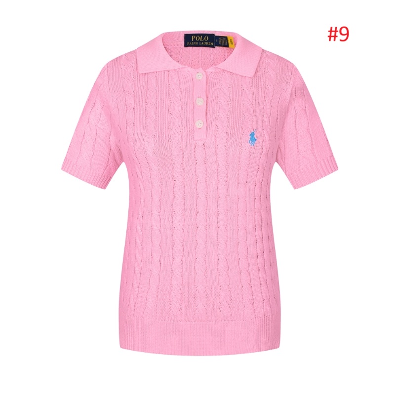 סריג קצר צווארון סוודר צמות נשים פולו ראלף לורן Ralph Lauren – תמונה 10