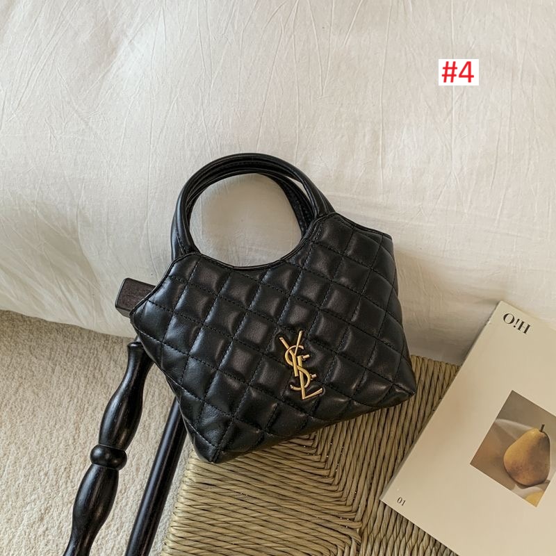 תיק יד קטן עם ידיות איב סאן לורן Yves Saint Laurent – תמונה 9