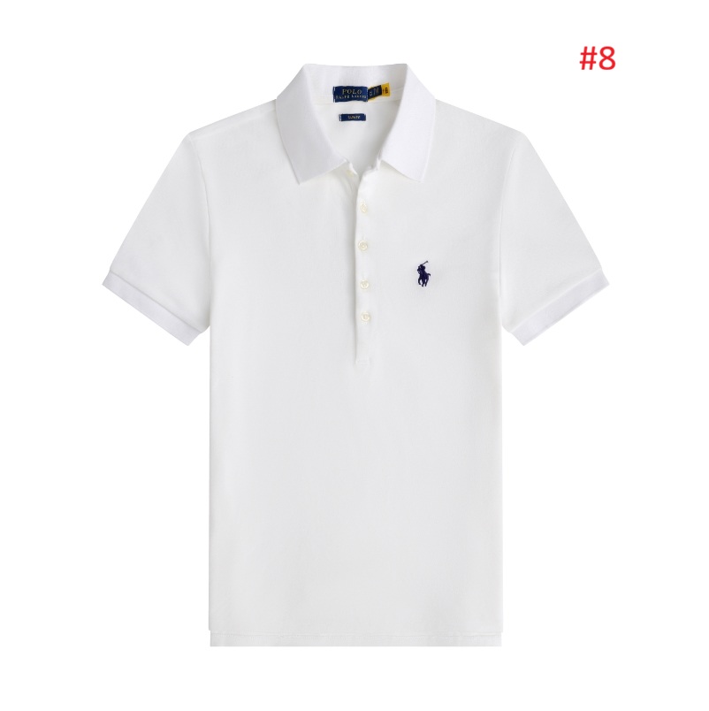 חולצת פולו שרוול קצר נשים פולו ראלף לורן Ralph Lauren – תמונה 9