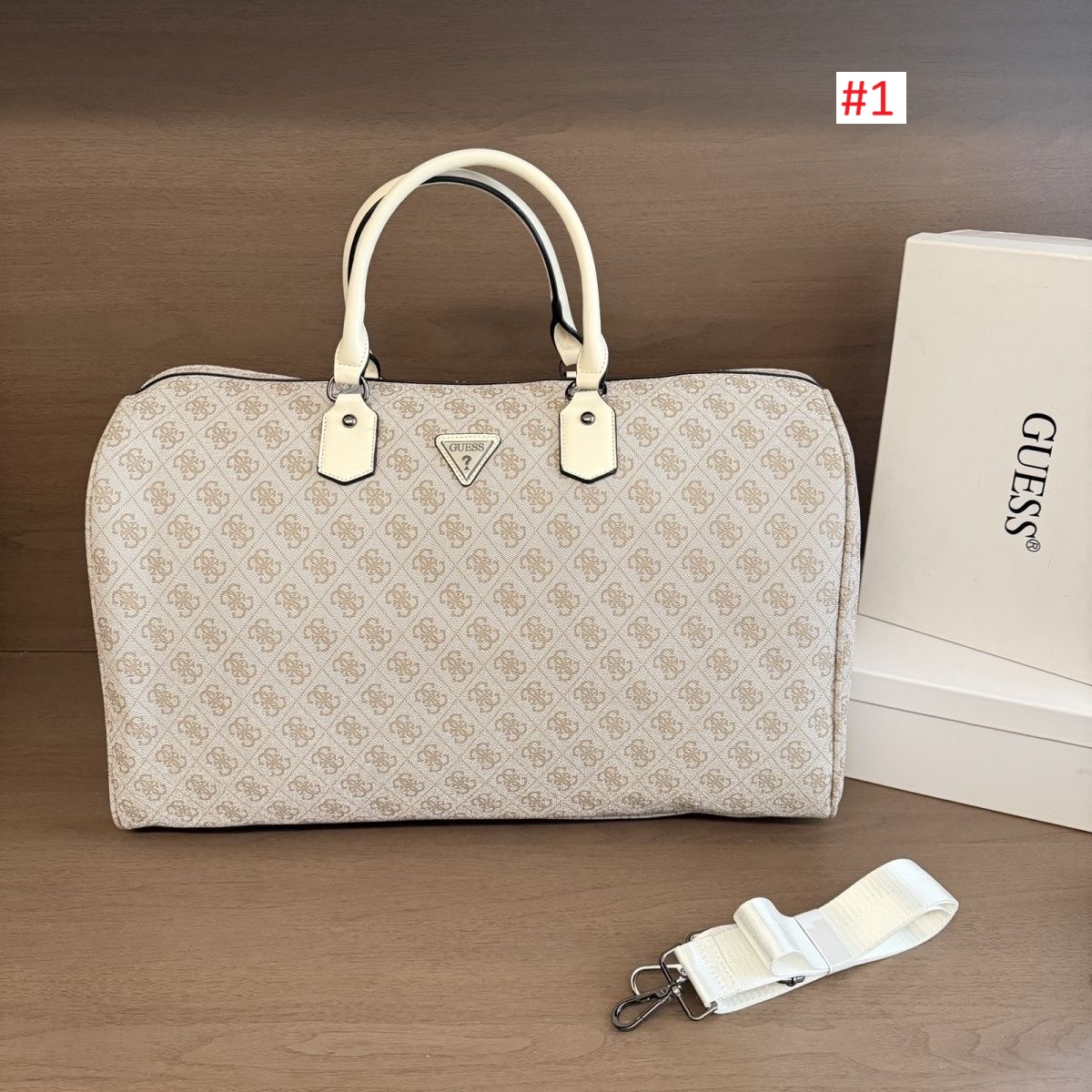 תיק נסיעות עם ידיות גאס GUESS – תמונה 2