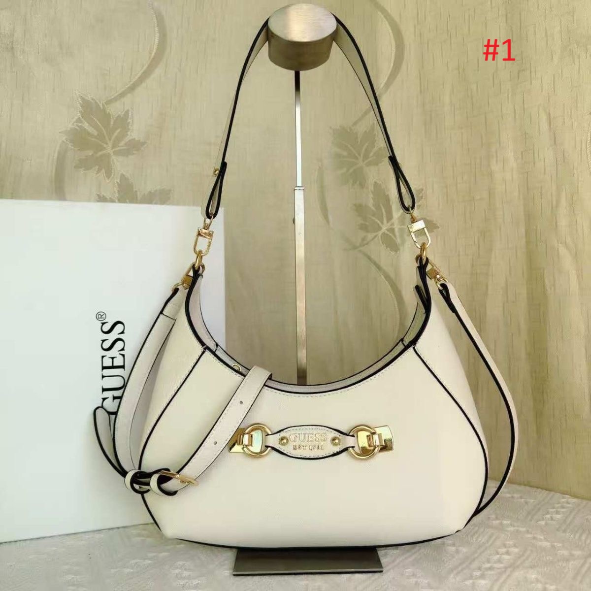 תיק צד מעוגל לנשים גאס GUESS – תמונה 2