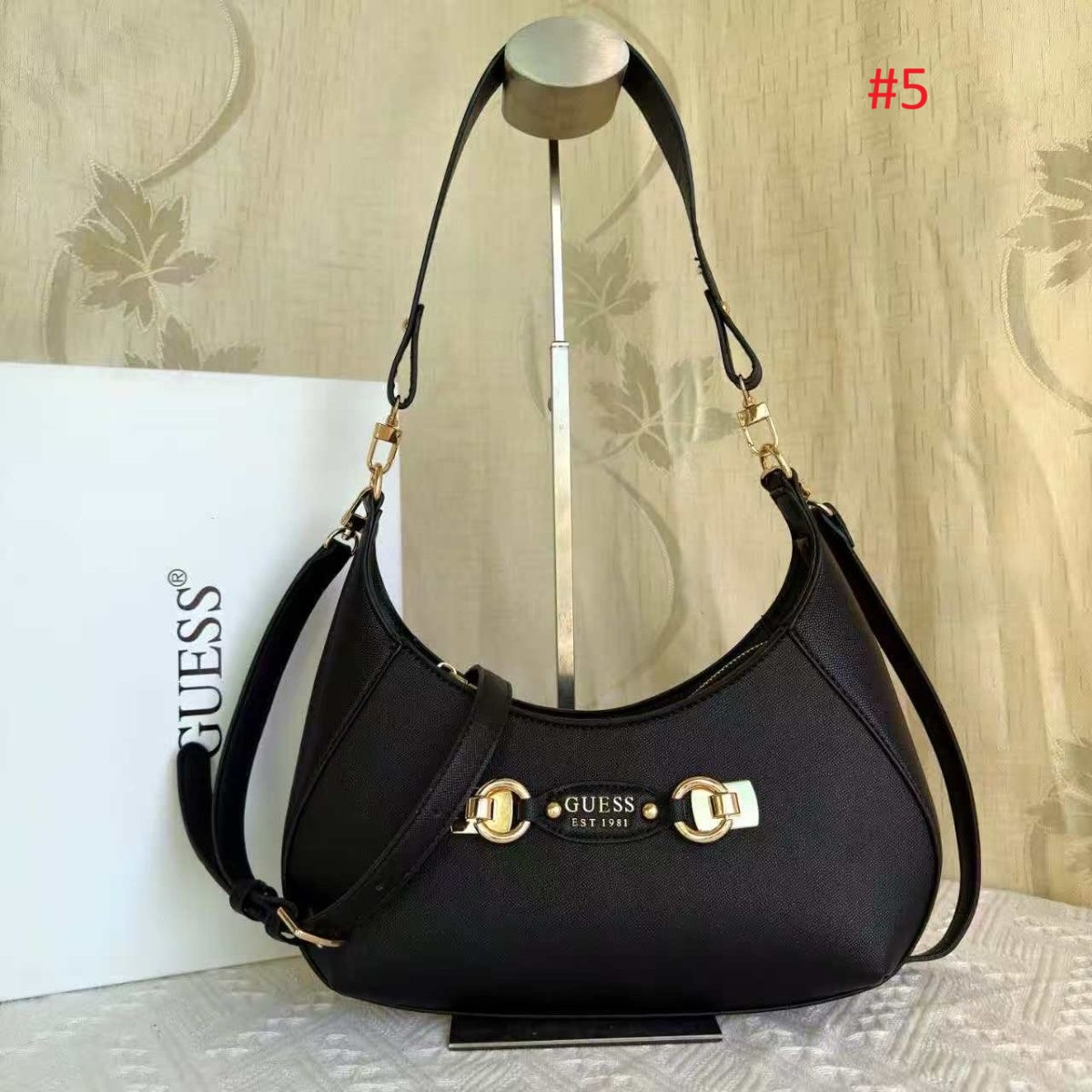 תיק צד מעוגל לנשים גאס GUESS – תמונה 6