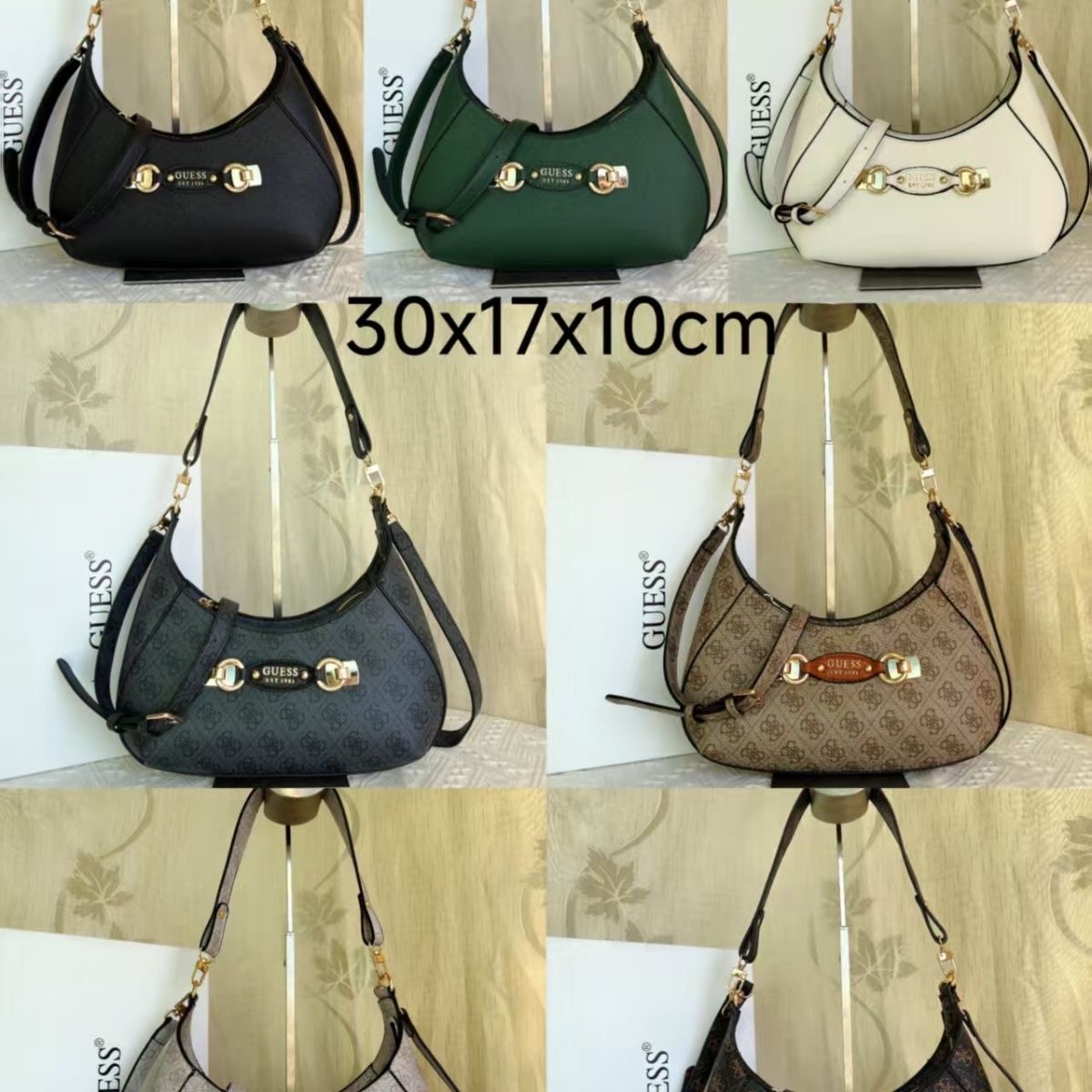 תיק צד מעוגל לנשים גאס GUESS – תמונה 11