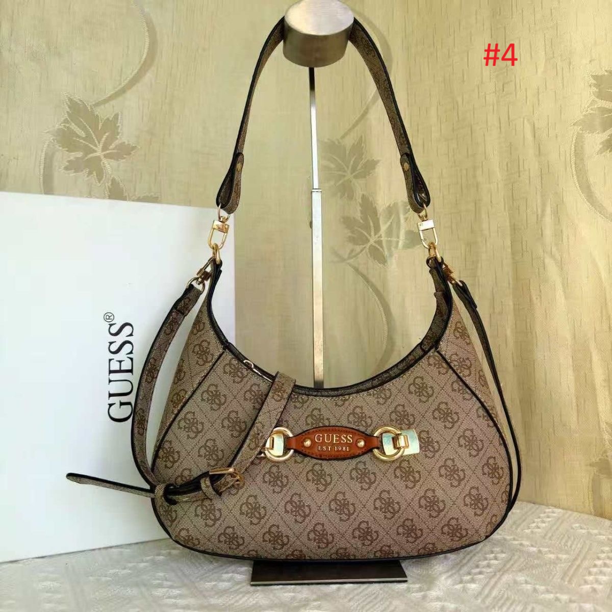 תיק צד מעוגל לנשים גאס GUESS – תמונה 5