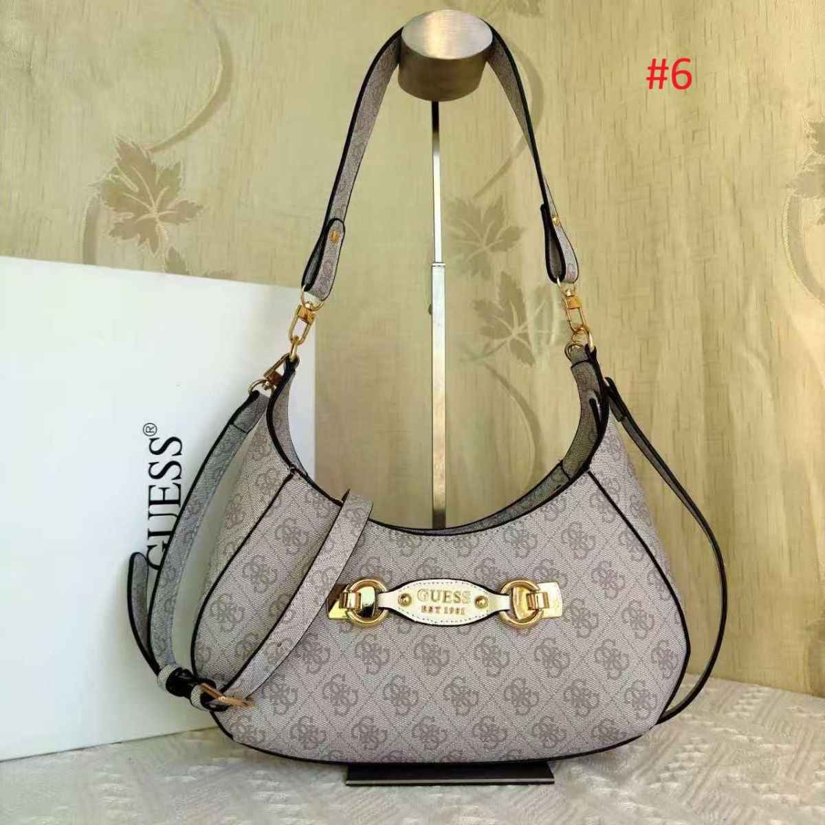 תיק צד מעוגל לנשים גאס GUESS – תמונה 7