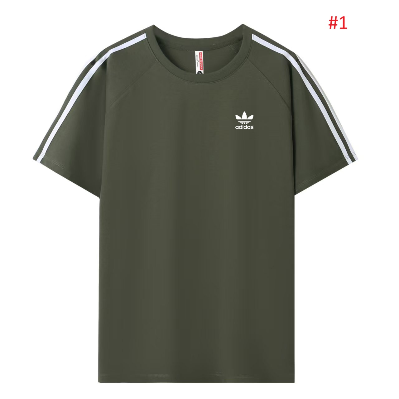 חולצה קצרה קלאסית אדידס ADIDAS לגבר – תמונה 2