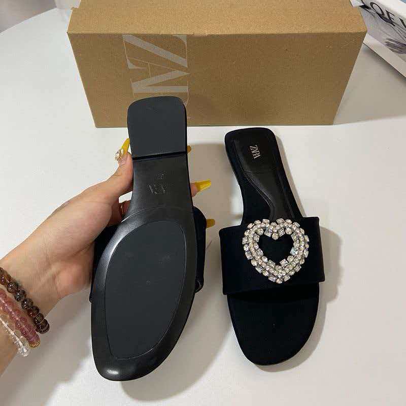 כפכף שטוח לנשים אבזם בהשראת זארה ZARA – תמונה 5