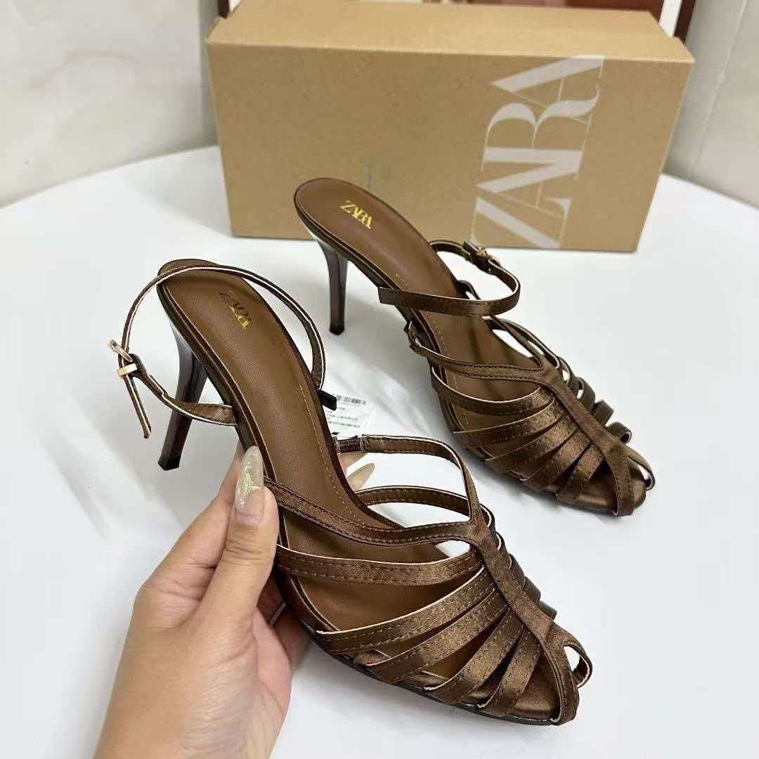 נעלי עקב רצועות לנשים בהשראת זארה ZARA – תמונה 3