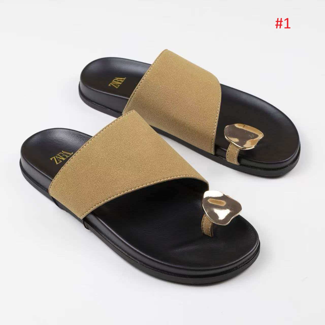 כפכפים שטוחות לנשים יהלום בהשראת זארה ZARA – תמונה 2