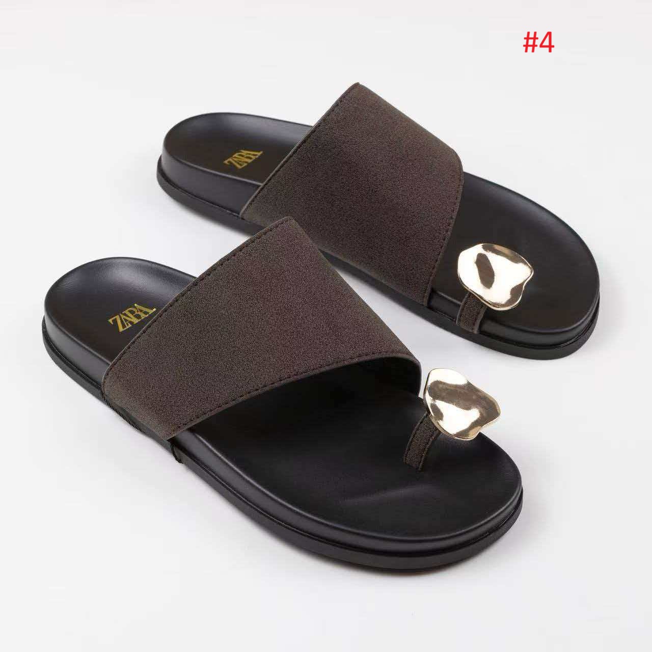 כפכפים שטוחות לנשים יהלום בהשראת זארה ZARA – תמונה 5