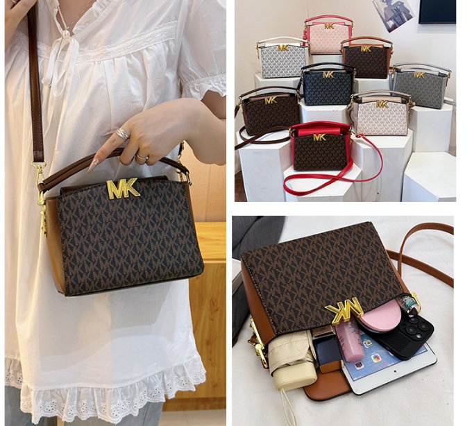 תיק יד קטן מרובע מייקל קורס MICHAEL KORS לנשים – תמונה 14