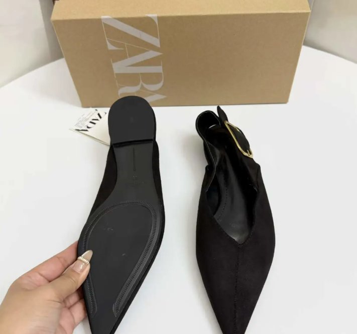 סנדלי ערב לנשים אבזם בהשראת זארה ZARA – תמונה 4
