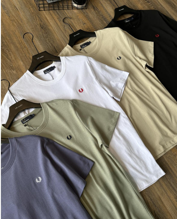 חולצות טישרט קצרות לגבר פרד פרי FRED PERRY – תמונה 4