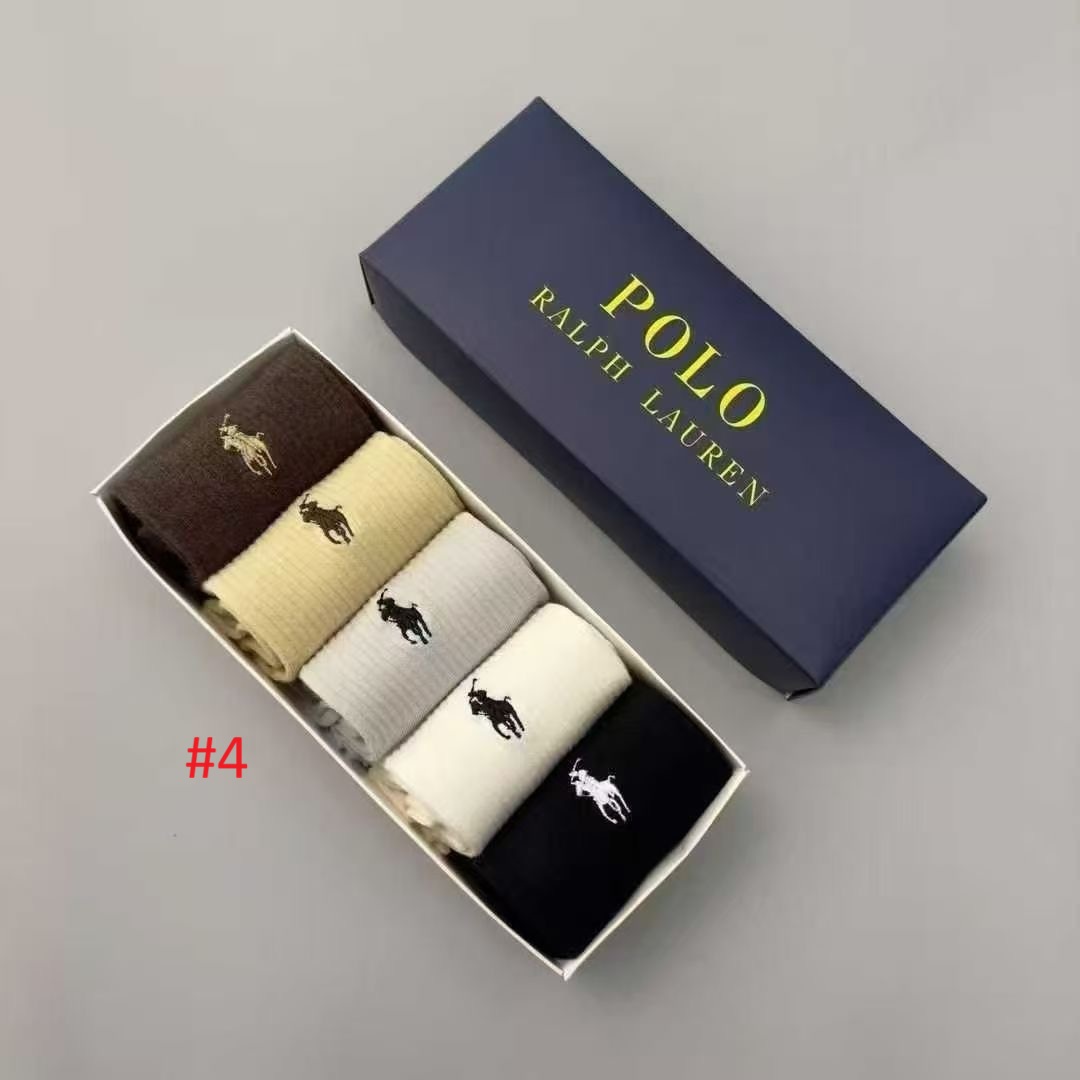סט גרביים לגבר פולו ראלף לורן Ralph Lauren – תמונה 3