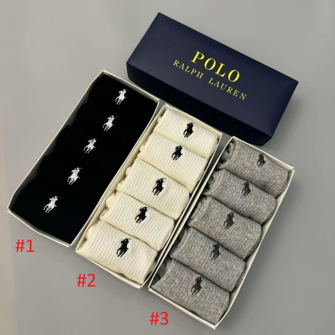 סט גרביים לגבר פולו ראלף לורן Ralph Lauren – תמונה 2