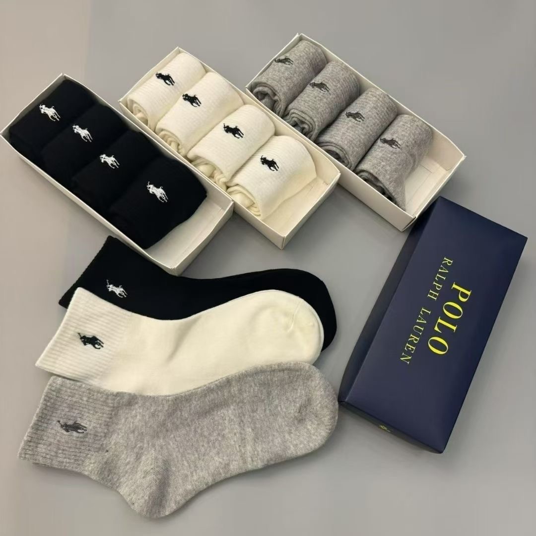סט גרביים לגבר פולו ראלף לורן Ralph Lauren סט גרביים לגבר פולו ראלף לורן Ralph Lauren