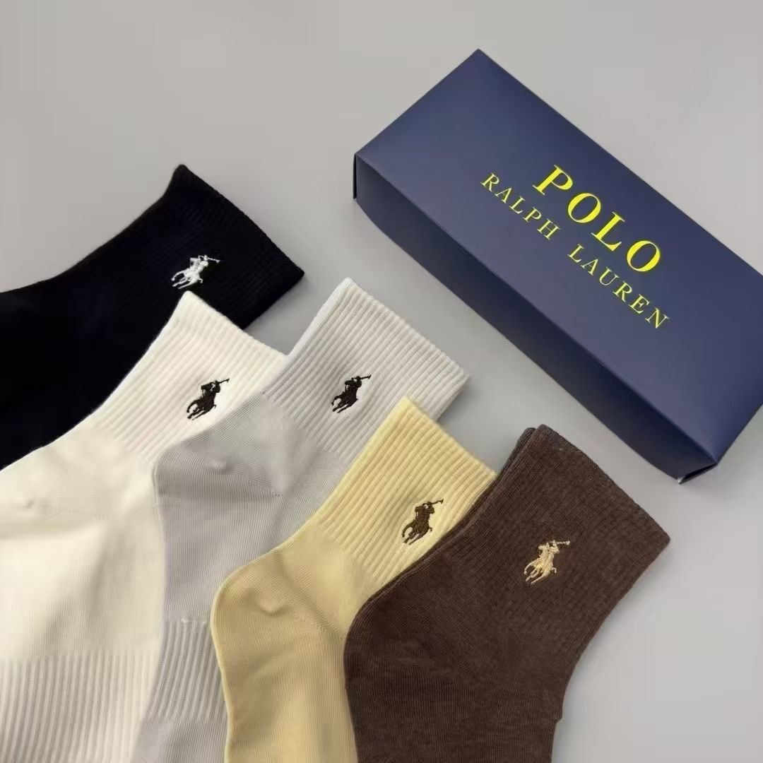 סט גרביים לגבר פולו ראלף לורן Ralph Lauren – תמונה 4
