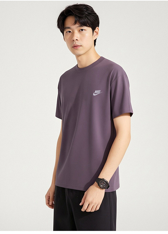 חולצת טי לגברים Nike Sportswear Club עם שרוולים קצרים – תמונה 6