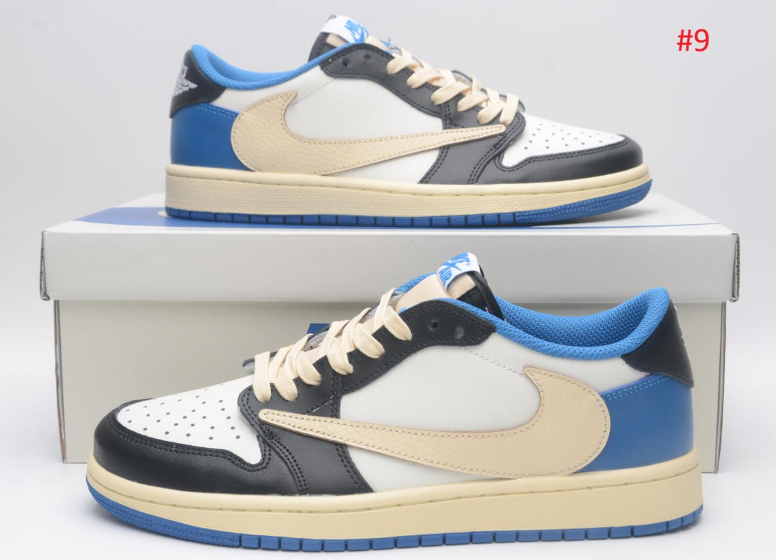 נעלי סניקרס Nike Air Jordan Travis Scott לגברים ולנשים – תמונה 11