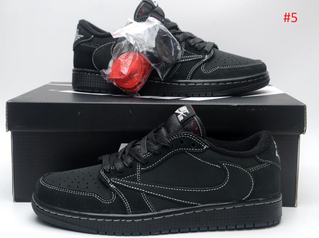 נעלי סניקרס Nike Air Jordan Travis Scott לגברים ולנשים – תמונה 7