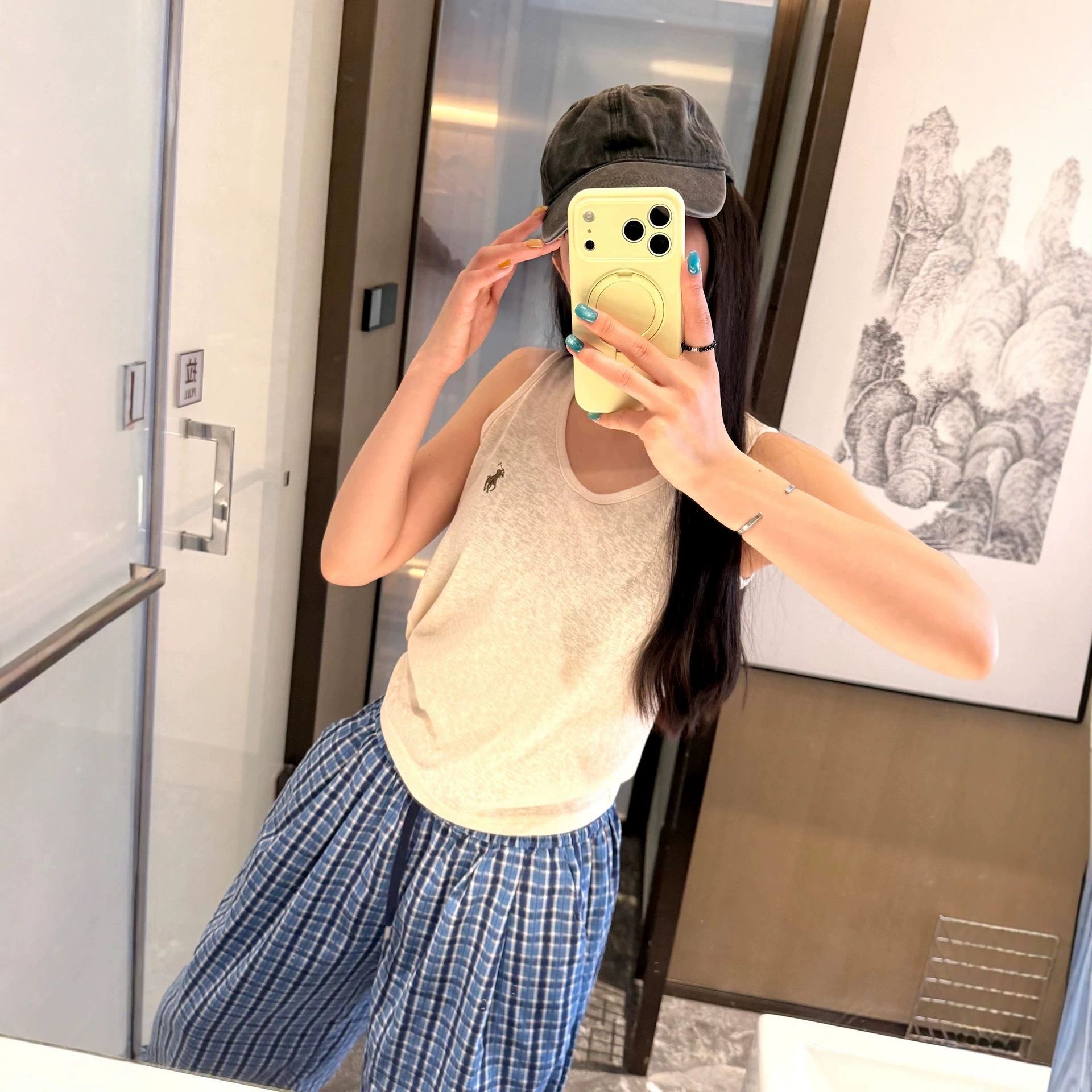 גופית בייסיק קצרה פולו ראלף לורן לנשים Ralph Lauren – תמונה 9