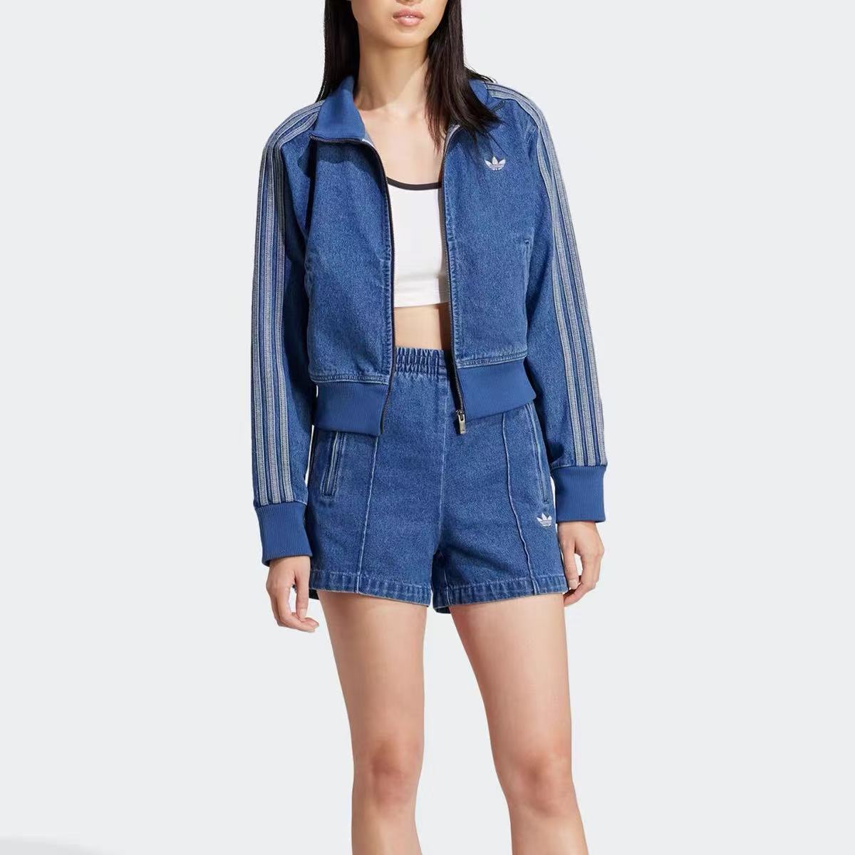 מעיל אימון Adidas Originals Firebird בסגנון דנים – תמונה 3