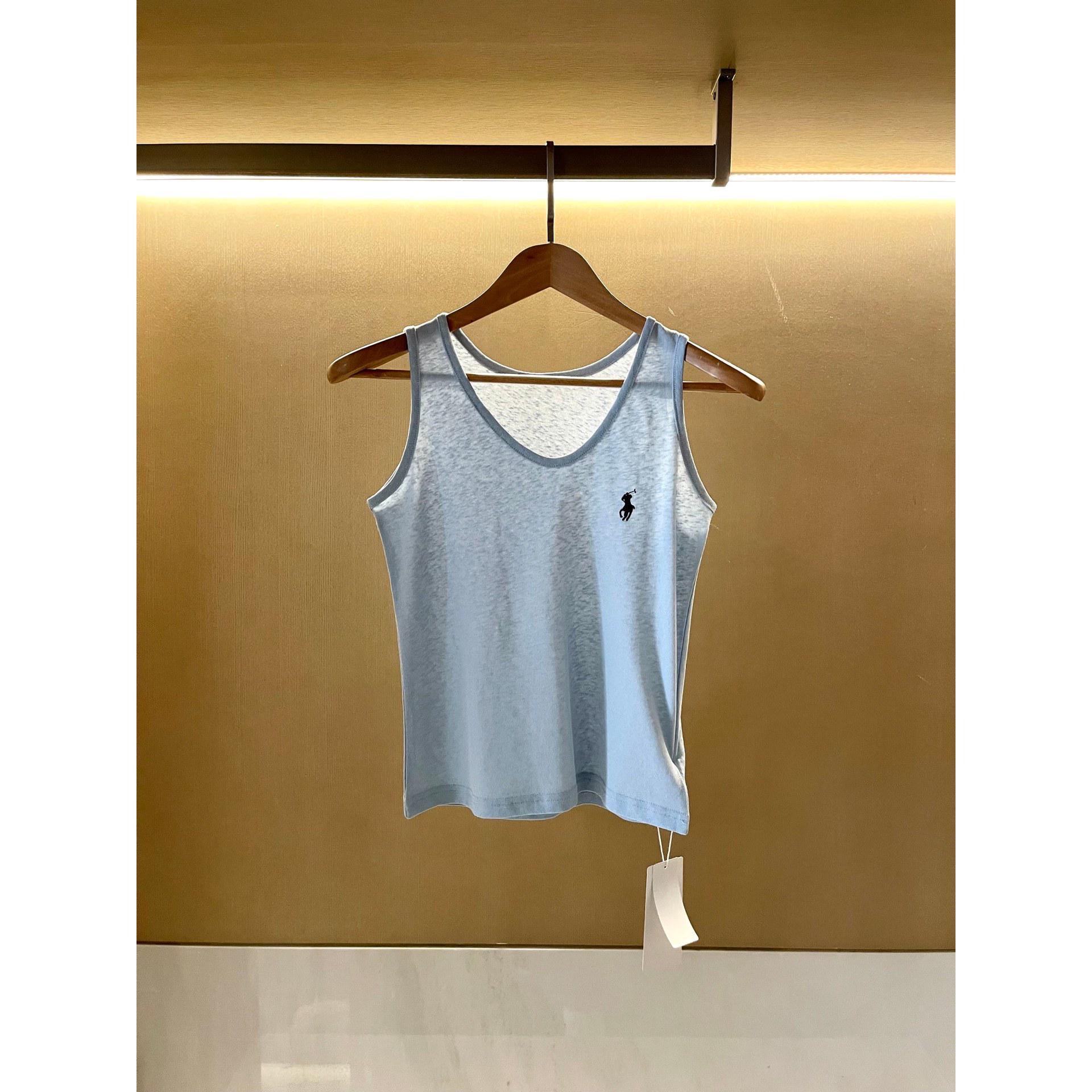 גופית בייסיק קצרה פולו ראלף לורן לנשים Ralph Lauren – תמונה 6