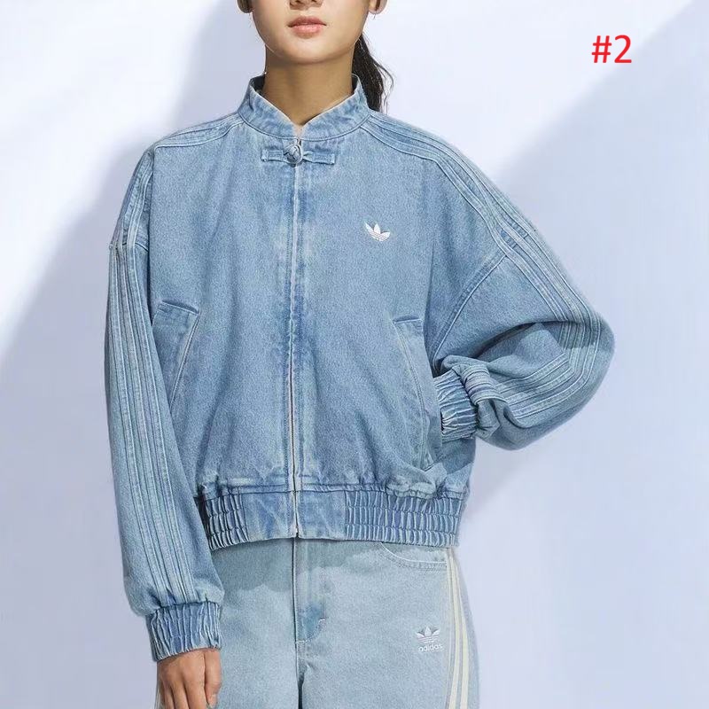 ג'קט ג'ינס Adidas Originals CTT שחור לנשים – תמונה 9