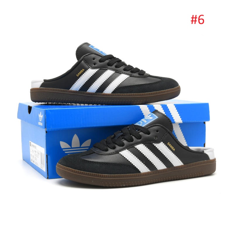 נעלי סניקרס מחליקות של Adidas Samba OG Mule לגברים נשים – תמונה 9