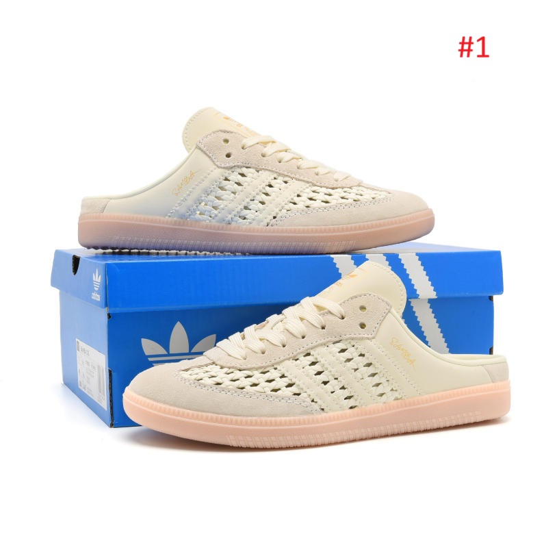 נעלי סניקרס מחליקות של Adidas Samba OG Mule לגברים נשים – תמונה 2
