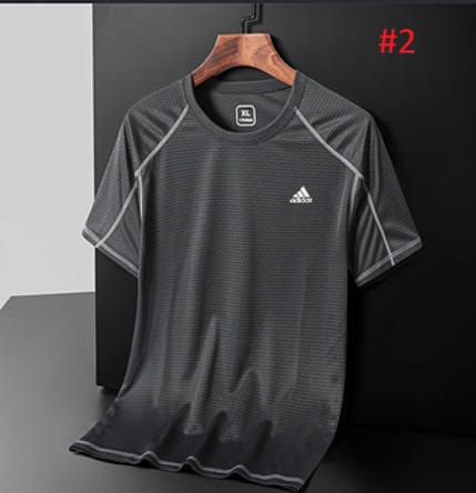 חולצת טי ספורטיבית לגברים של Adidas המתייבשת במהירות – תמונה 3