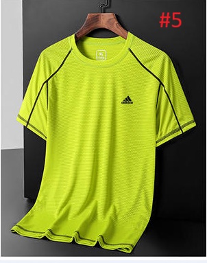 חולצת טי ספורטיבית לגברים של Adidas המתייבשת במהירות – תמונה 7