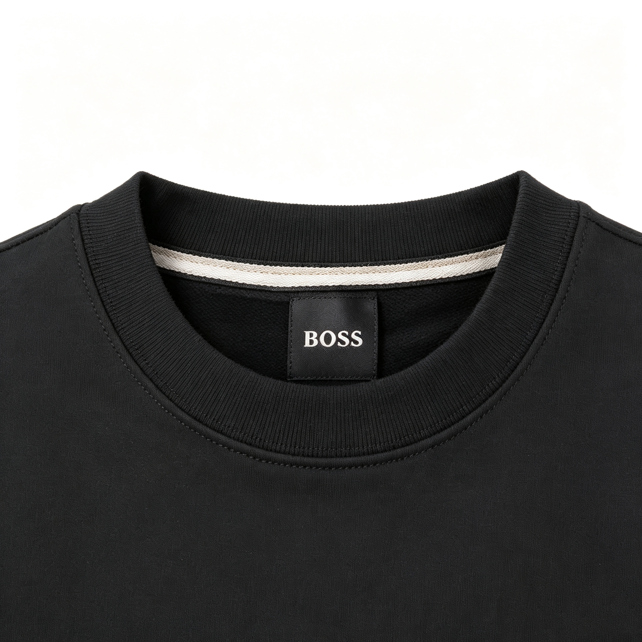 סווטשירט לגברים עם לוגו BOSS גדול – תמונה 8
